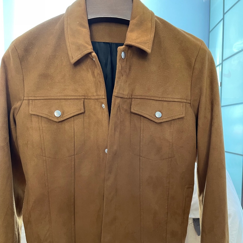 Topman Faux Suede Jacket